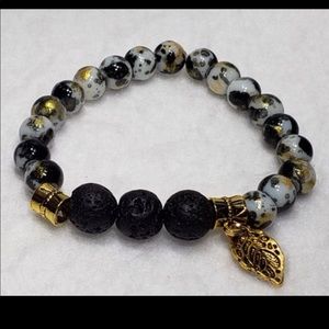 Handmade boho beaded bracelet